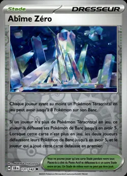 Carte Pokemon REVERSE Abime Zero 131/142 SCR Couronne Stellaire FR NEUF - Image 1