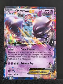 Carte Pokemon Mewtwo EX 61/162 XY08 Impulsion Turbo Bloc XY FR - Image 2