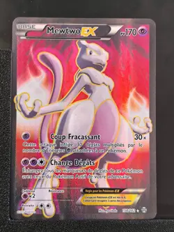 Carte Pokemon Mewtwo EX 158/162 XY08 Impulsion Turbo Bloc XY FR - Image 2