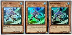 3 x HA05-EN031 Gishki Abyss - Super Rare Mixed Edition LP/NM YuGiOh Cards - Image 1