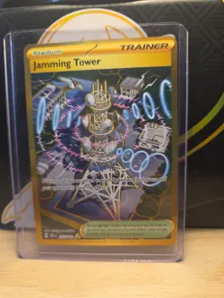 Pokemon TCG Jamming Tower Card 243/182 Destined Rivals Series - Image 1