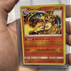 Charizard 14/181 SM-Team Up Regular 2019 Pokemon TCG LP+ Non Holo Nintendo Card - Image 1