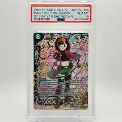 Pan, Time Patrol Maiden BT15-155 SCR GEM MINT Dragon Ball Super TCG Card PSA 10 - Image 1