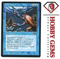 TIDAL CONTROL Alliances Rare Magic the Gathering MTG LP - Image 1
