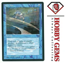 HIGH TIDE Fallen Empires Common 18a Magic the Gathering MTG - Image 1