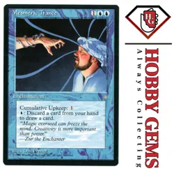 MESMERIC TRANCE Ice Age Rare Magic the Gathering MTG - Image 1
