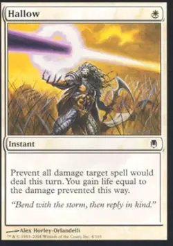 Hallow - Medium Play MTG Darksteel - Image 1
