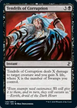 Tendrils of Corruption - Near Mint MTG Time Spiral Remastered - Image 1