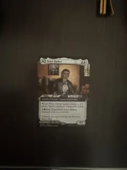 Magic the Gathering Peter Parker Spider-Man Promo Card NYCC 2025 MTG - Image 1