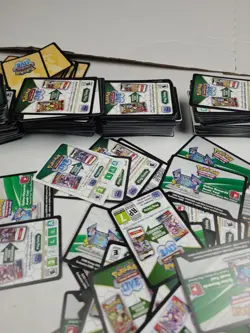 500+ Pokemon Tcg Live Code Cards Bulk Lot Mixed Sets UNUSED Some Mega Evolutions - Image 5