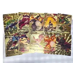 Pokemon Terastal Arceus Black Mewtwo Pikachu Gold Cards 55pcs Korean Limited - Image 5