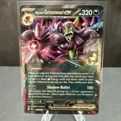 Marnie's Grimmsnarl ex 136/182 Double Rare SV10: Destined Rivals Pokemon TCG NM - Image 1