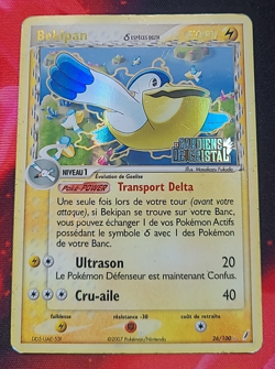 Pokemon Bekipan 26/100 Holo Reverse Gardiens de Cristal EX - Francais Fr - Image 1