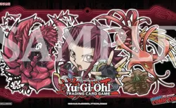 YuGiOh Playmat Exclusive Akiza BLACKROSE DRAGON NYCC 2025 KONAMI Exclusive - Image 1