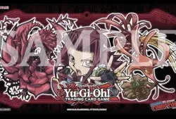 YuGiOh Playmat Exclusive AKIZA BLACKROSE DRAGON 2025 NYCC Exclusive IN HAND NEW - Image 1
