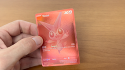Victini 171/086 Sv: Black Bolt Pokemon TCG Rare Brazilian Card #3 Pack Fresh NM+ - Image 2