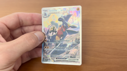Cynthia's Garchomp EX 232/182 Destined Rivals Pokemon Rare Brazilian Card #1 NM+ - Image 2