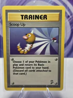 Pokemon Card - Base Set 2 - Trainer Scoop Up - 107/130 - Image 1