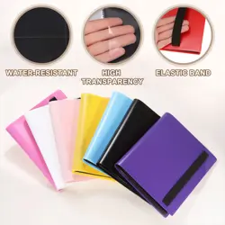 4 Pocket Trading Card Binder 160 Side-Loading Card Binder for Game Cards, White - Image 3