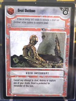 🔥🔥1995 STAR WARS: CCG CARD PREMIERE LIMITED (LIGHT) "DROID SHUTDOWN" DECIPHER - Image 5