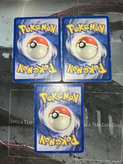Lt Surge's Gym Heroes 3 Card Lot Rattata, Pikachu, Spearow Pokemon Vintage - Image 5