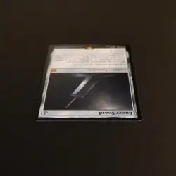 MTG: Magic the Gathering Final Fantasy #255/585: Buster Sword - Mythic Non Foil - Image 4