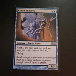 MTG Magic the Gathering Faerie Invaders (51/260) Magic 2013 MP TCG CCG - Image 1
