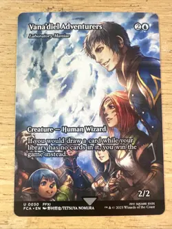 MTG magic 1x Vana'diel Adventurers SHOWCASE (M/NM) Final Fantasy - Image 1