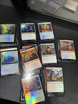 140+ Magic: The Gathering Foil x Spiderman MTG Cards Lot - Image 1