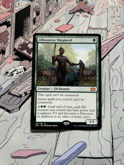 Allosaurus Shepherd | Double Masters #132 | Near Mint | Mythic | MTG Card - Image 1