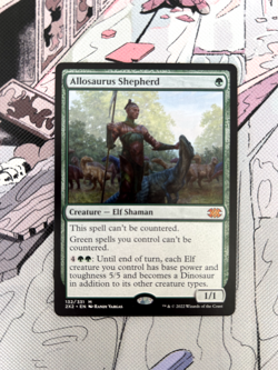 Allosaurus Shepherd | Double Masters #132 | Near Mint | Mythic | MTG Card - Image 3
