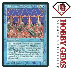 VODALIAN WAR MACHINE Fallen Empires Rare Magic the Gathering MTG - Image 1
