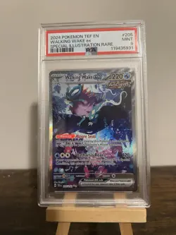 2024 Pokemon TCG Temporal Forces 205/162 Walking Wake PSA9 - Image 1