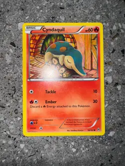 Pokemon TCG Cards Cyndaquil 18/162 BREAKthrough NM - Image 3