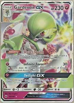 Gardevoir GX Burning Shadows 93/147 Ultra Rare 2017 Pokemon TCG Near Mint - Image 1