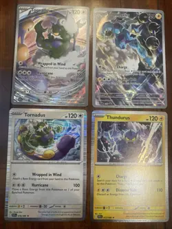 Pokemon Thundurus SVP209 & Tornadus SVP210 Lot White Flare Black Bolt NM ⚡🌪 - Image 1