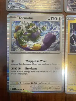 Pokemon Thundurus SVP209 & Tornadus SVP210 Lot White Flare Black Bolt NM ⚡🌪 - Image 5