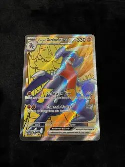 Cynthia’s Garchomp ex 204 Black Star Promo Full Art Pokemon: Destined Rivals NM - Image 1