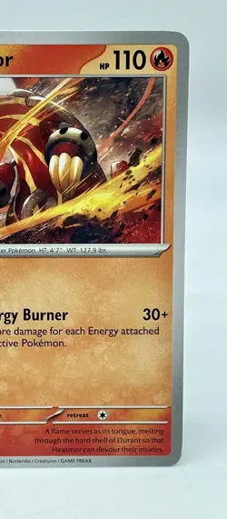 Heatmor 039/197 Common S&V: Obsidian Flames Non-Holo Pokemon TCG Mint Unplayed - Image 3