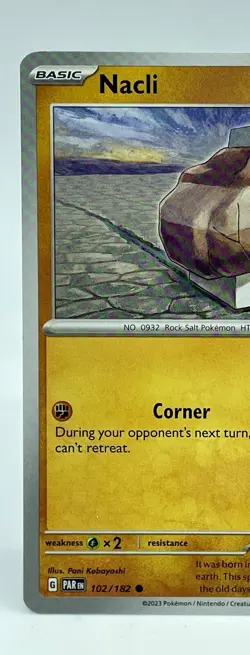 Nacli Paradox Rift 102/182 Non Holo Common Pokemon TCG NM Unplayed - Image 2