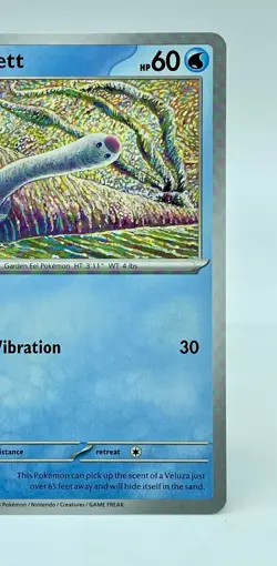 Wiglett 052/182 Paradox Rift Scarlet & Violet Pokemon Non Holo 2023 NM Unplayed - Image 3