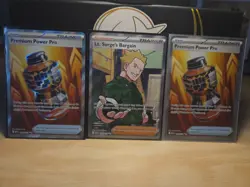 Lt Surges Bargain 170/132 + 2X Premium Power Pro 174/132 Mega Evolutions Pokemon - Image 1