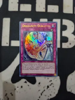 YuGiOh TCG Dragunity Oubliette GFTP-EN042 Ultra Rare 1st Edition NM - Image 1