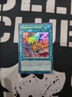 YuGiOh TCG Dragunity Glow GFTP-EN041 Ultra Rare 1st Edition NM - Image 1