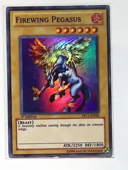 Firewing Pegasus - PRC1-EN005 - Super Rare - 1st Edition Yugioh - Image 1