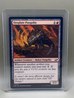 OREPLATE PANGOLIN #0150 Edge Of Eternities MTG COMMON Card NM - Image 1