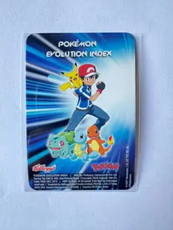 KELLOGG'S POKEMON EVOLUTION *BULBASAUR-IVYSAUR-VENUSAUR* CARD 2015 - Image 2