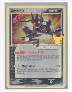 Greninja Gold Star Celebrations Promo SWSH144 Pokemon Card (TLB) A - Image 1