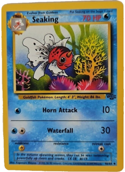 Pokemon TCG Seaking 1999 Wizards Of The Coast Jungle Set Card #46 Never Played! - Image 4