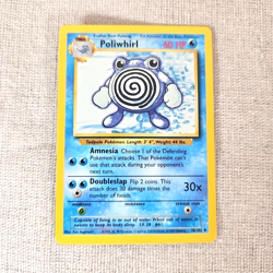 Pokemon TCG Poliwhirl 1999 Base Set Wizards Of The Coast Card 88/102 No Play - Image 3